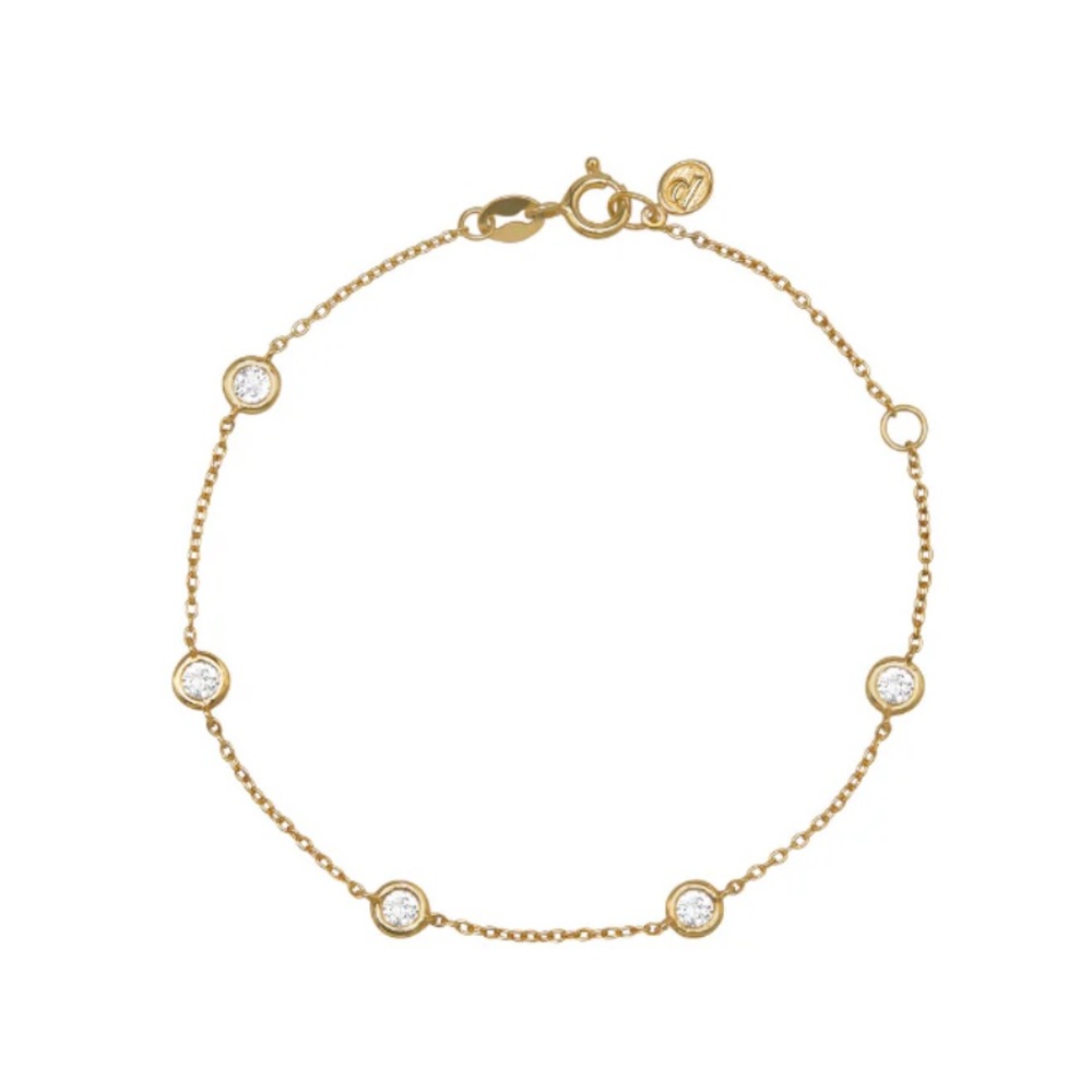 BNWT Dorsey Clemence 5-Stone Bracelet